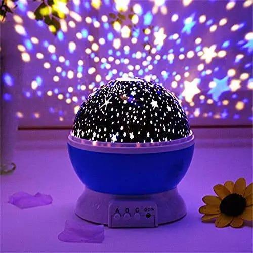 Star Master Dream Color Changing Rotating Projection Lamp - GadgetPlus