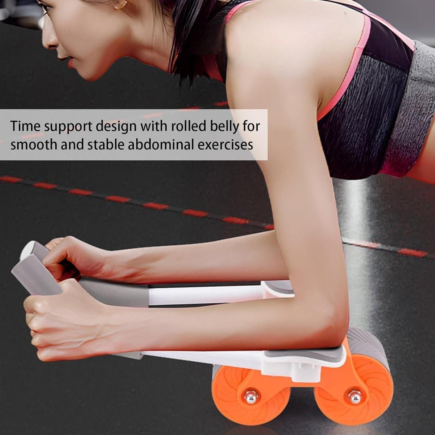 Abdominal Exercise Roller assorted color - GadgetPlus